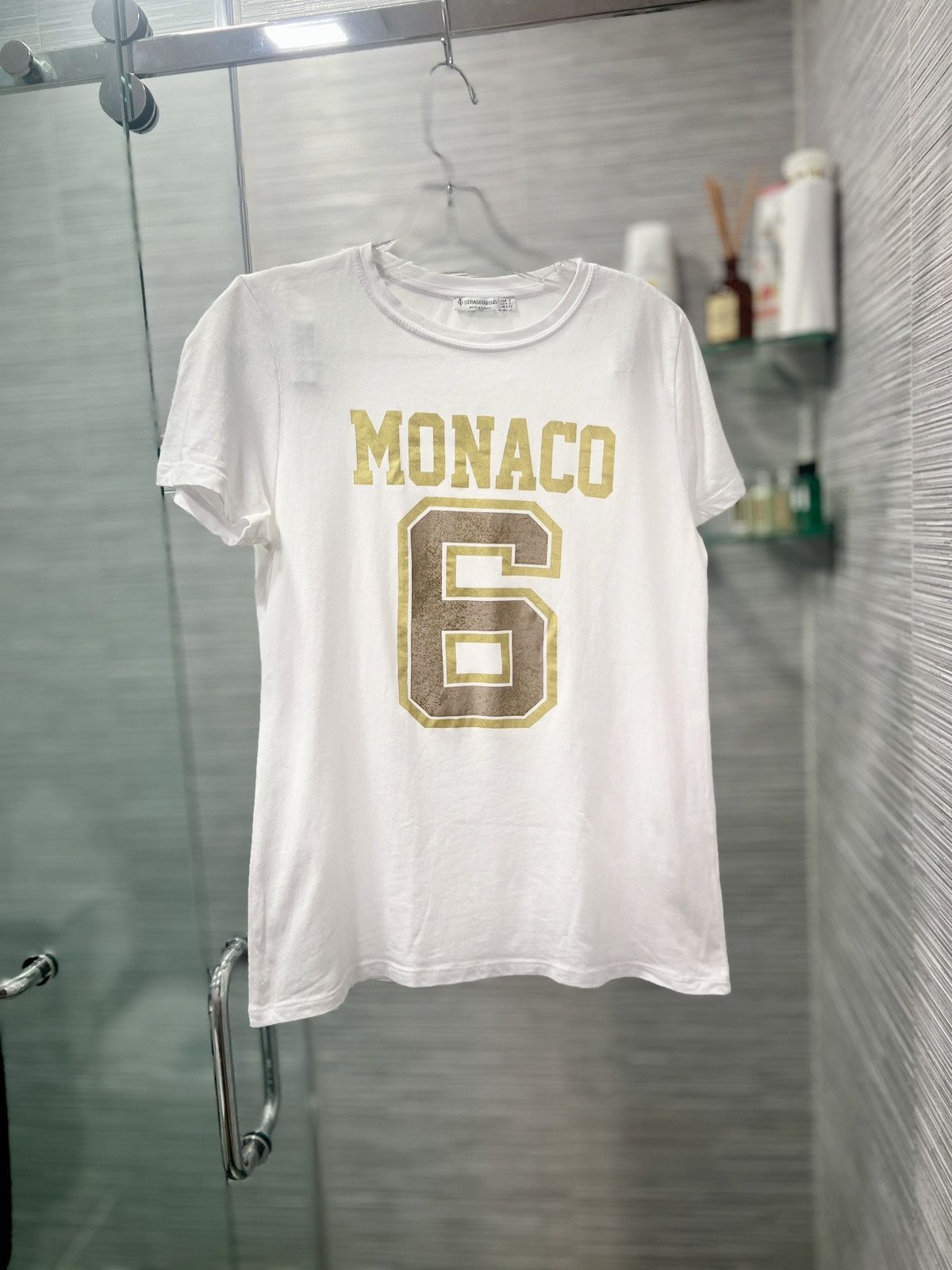 Stradivarius STRADIVARIUS "Monaco 6" Graphic Tee - Size S Size S / US 4 / IT 40 - 3 Thumbnail