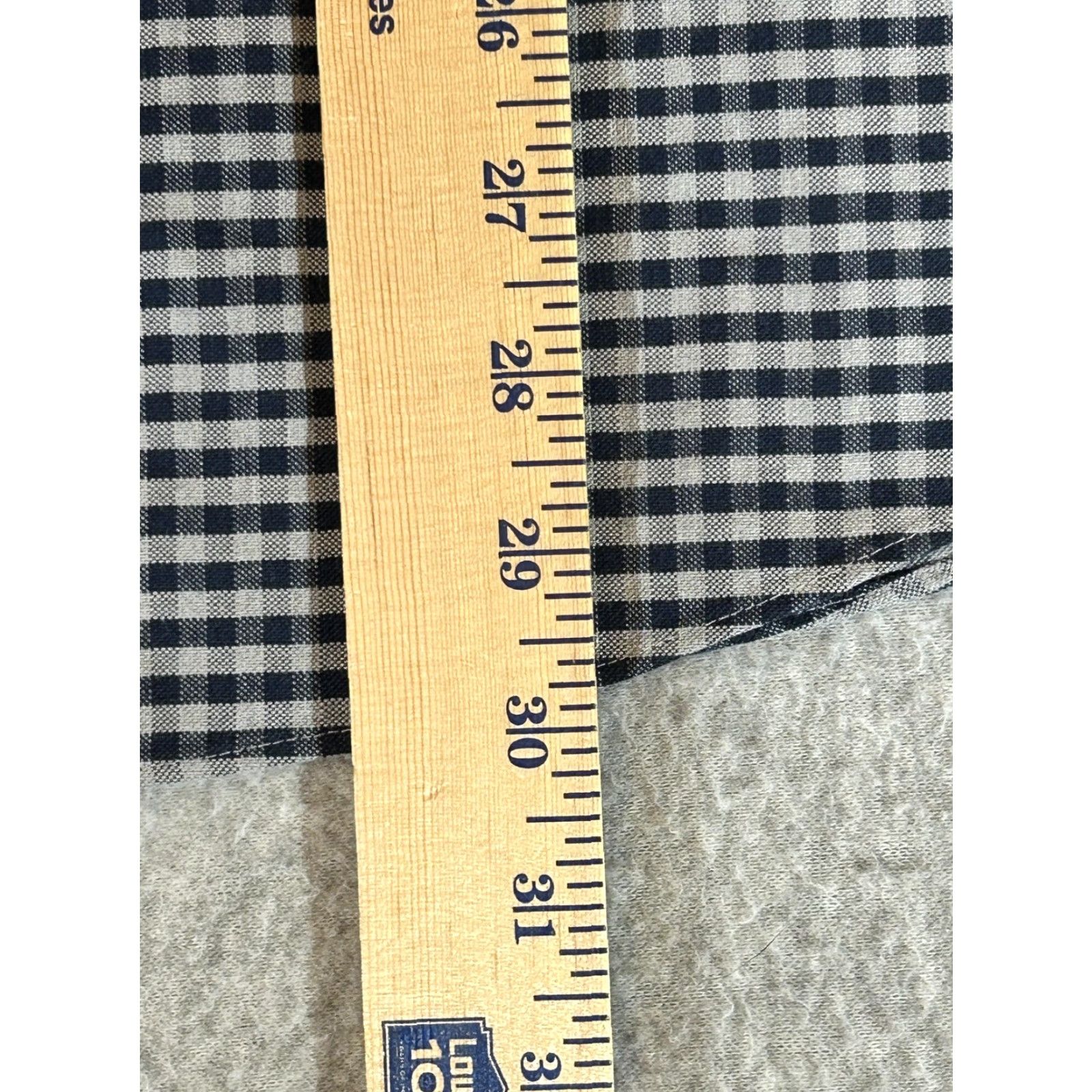 Brooks Brothers Brooks Brothers Shirt Mens XL Blue Check Non Iron Stretch Button Long Sleeve Size US XL / EU 56 / 4 - 6 Thumbnail