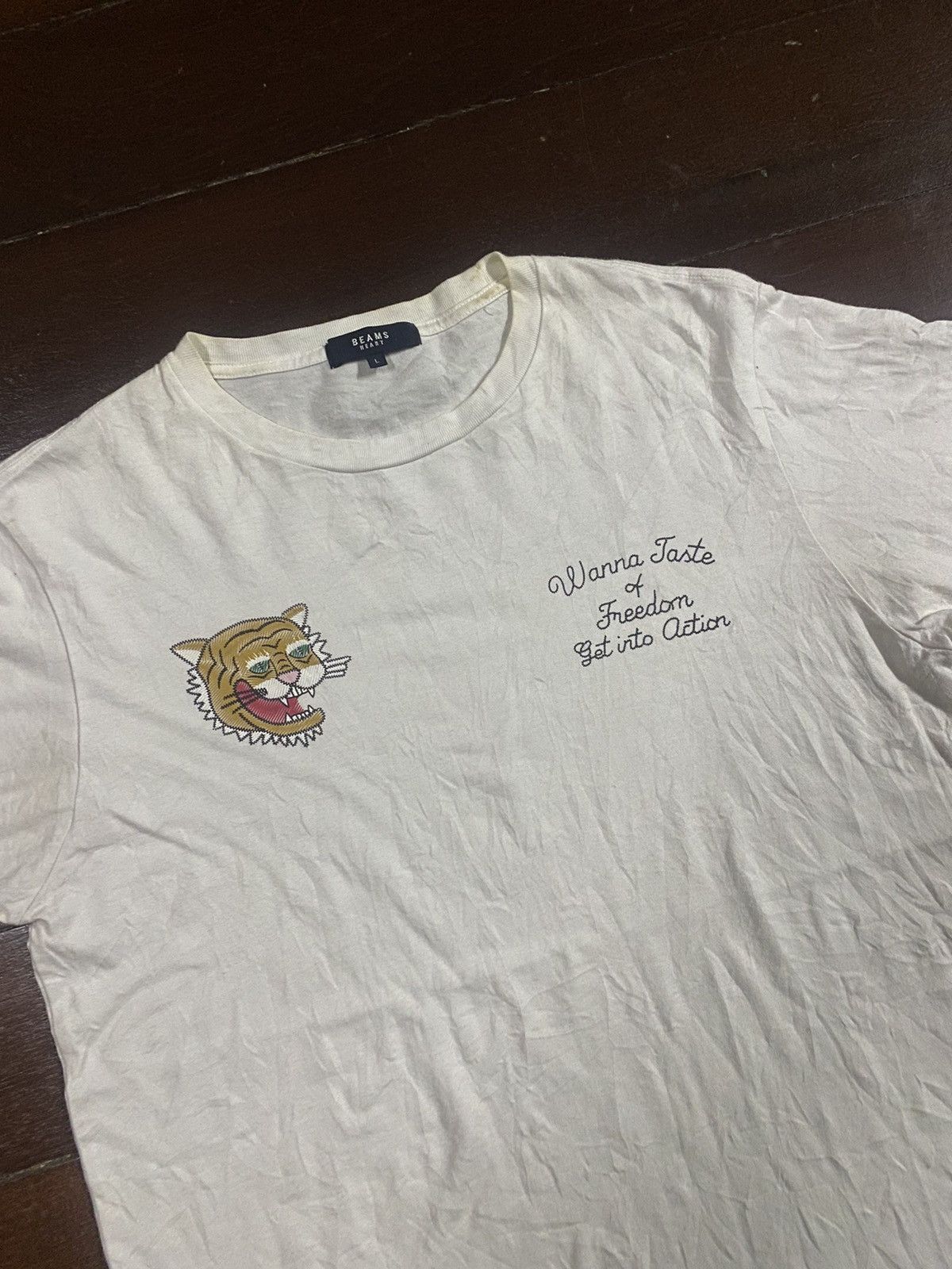 Beams Plus × Blue Blue Japan × HOLLYWOOD RANCH MARKET Rare Beams heart design souvenir history vietnam war Size US L / EU 52-54 / 3 - 8 Thumbnail