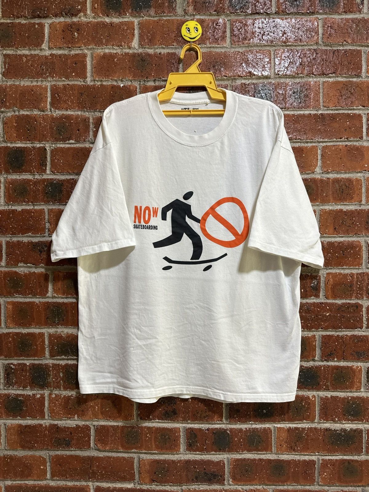Japanese Brand × Uniqlo × Vintage Vintage Ut X Shinpei Ueno Now Skateboarding Faded Tee Size US XL / EU 56 / 4 - 1 Thumbnail