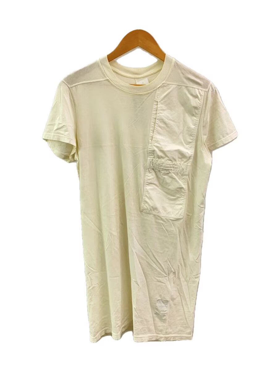 Rick Owens Drkshdw Rick Owens DRKSHDW Pocket Plain Cotton Cut-And-Sew Top White Size US M / EU 48-50 / 2 - 1 Thumbnail