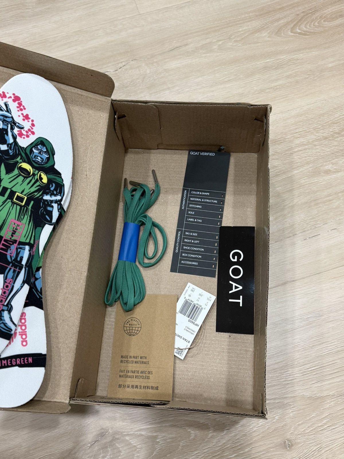 Adidas Adidas Marvel Comics Dr Doom Stan Smith Sneakers Size US 11.5 / EU 44-45 - 5 Thumbnail