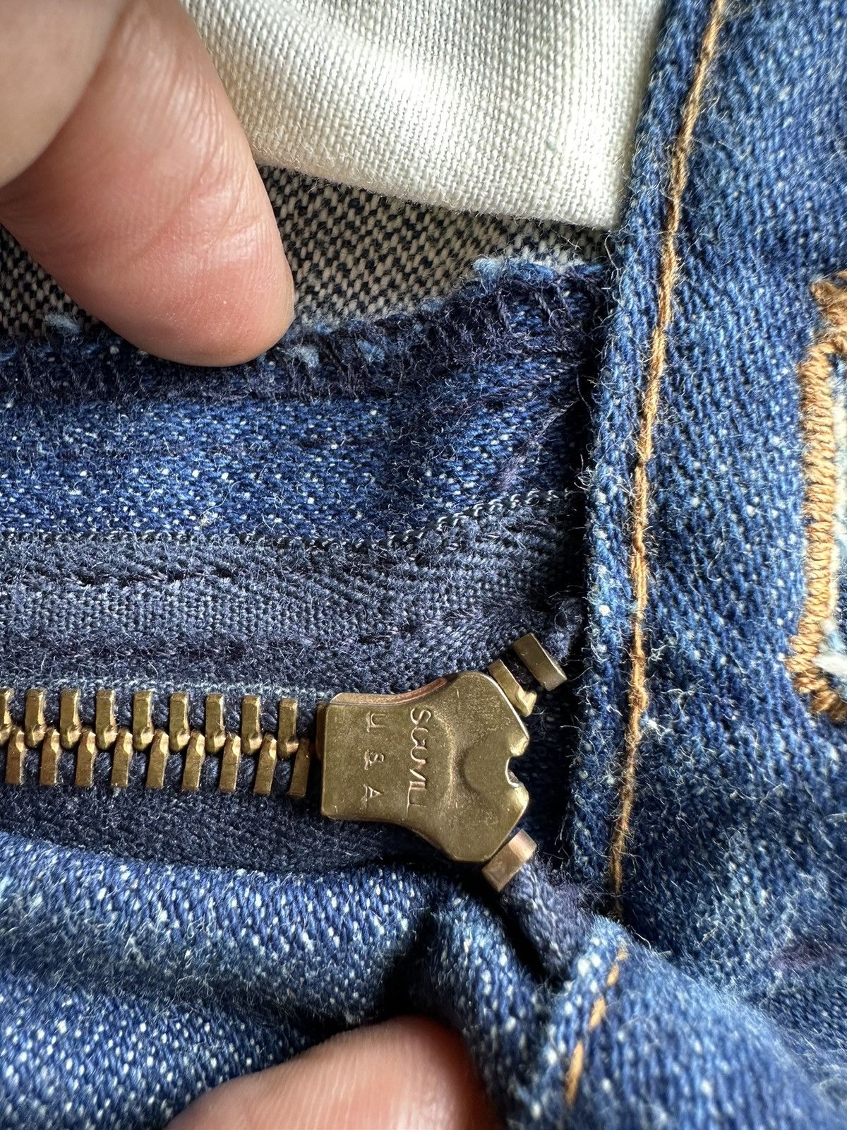 Wrangler Rare 60s Maverick Bluebell Bootcut Rare Denim D431 Size US 29 - 14 Thumbnail