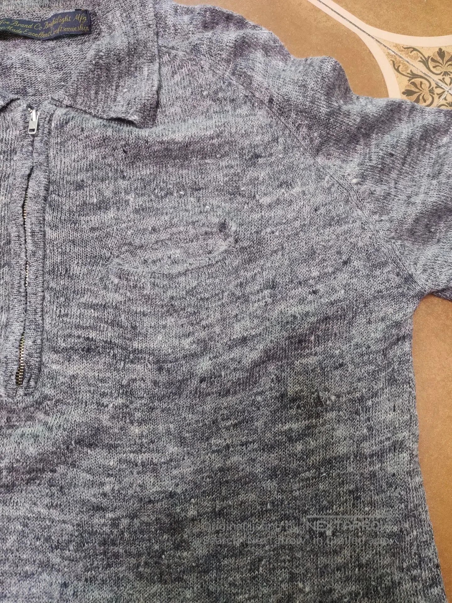 Old Joe Old Joe Knitted Polo Shirt Long Sleeve. Size US L / EU 52-54 / 3 - 6 Thumbnail