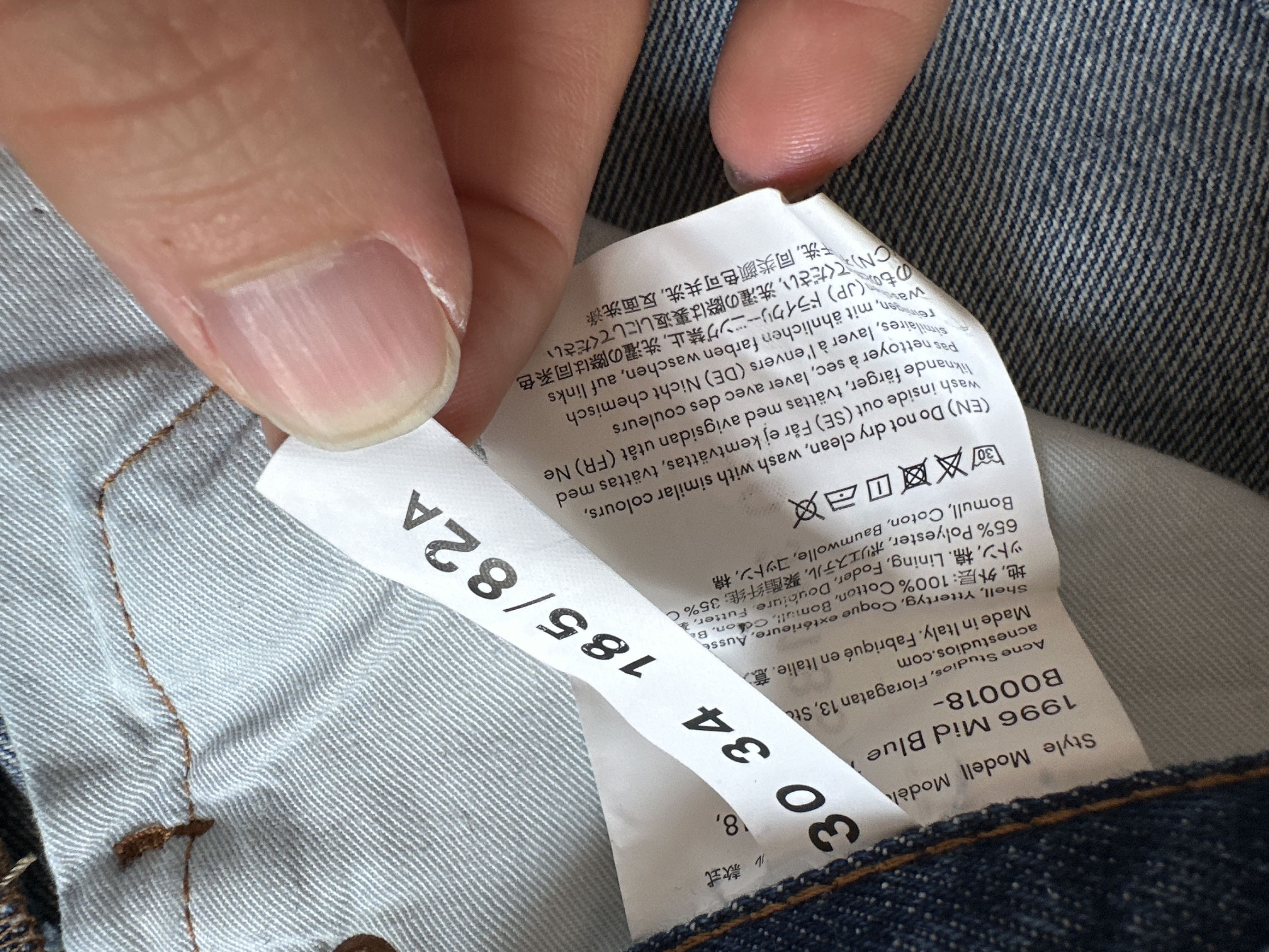 Acne Studios Acne Studios 1996 Jeans 30 x 33 Size US 30 / EU 46 - 4 Thumbnail