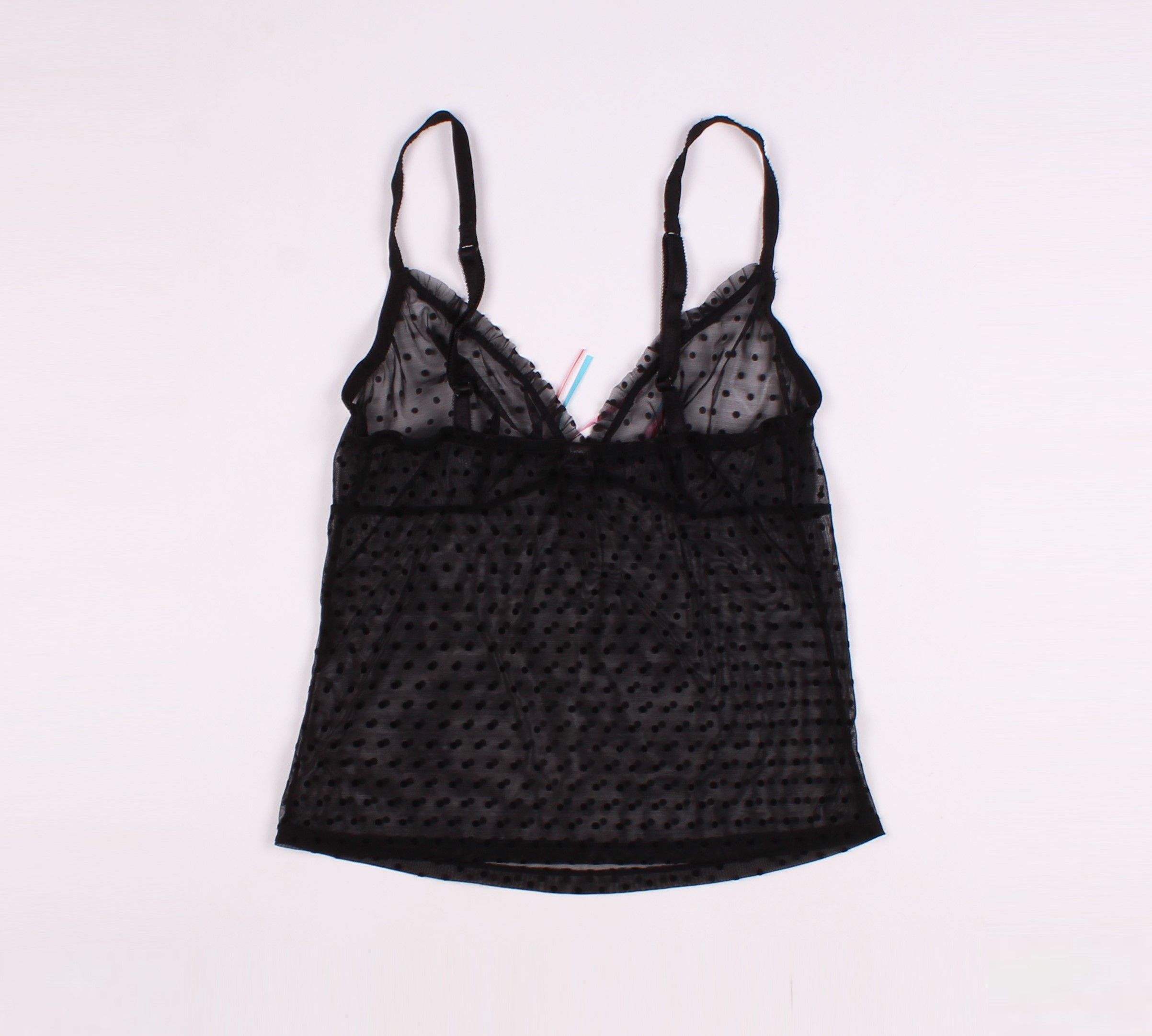 Vintage Presence Vintage Y2K Polka Dot Mesh Cami Top Size S / US 4 / IT 40 - 10 Thumbnail
