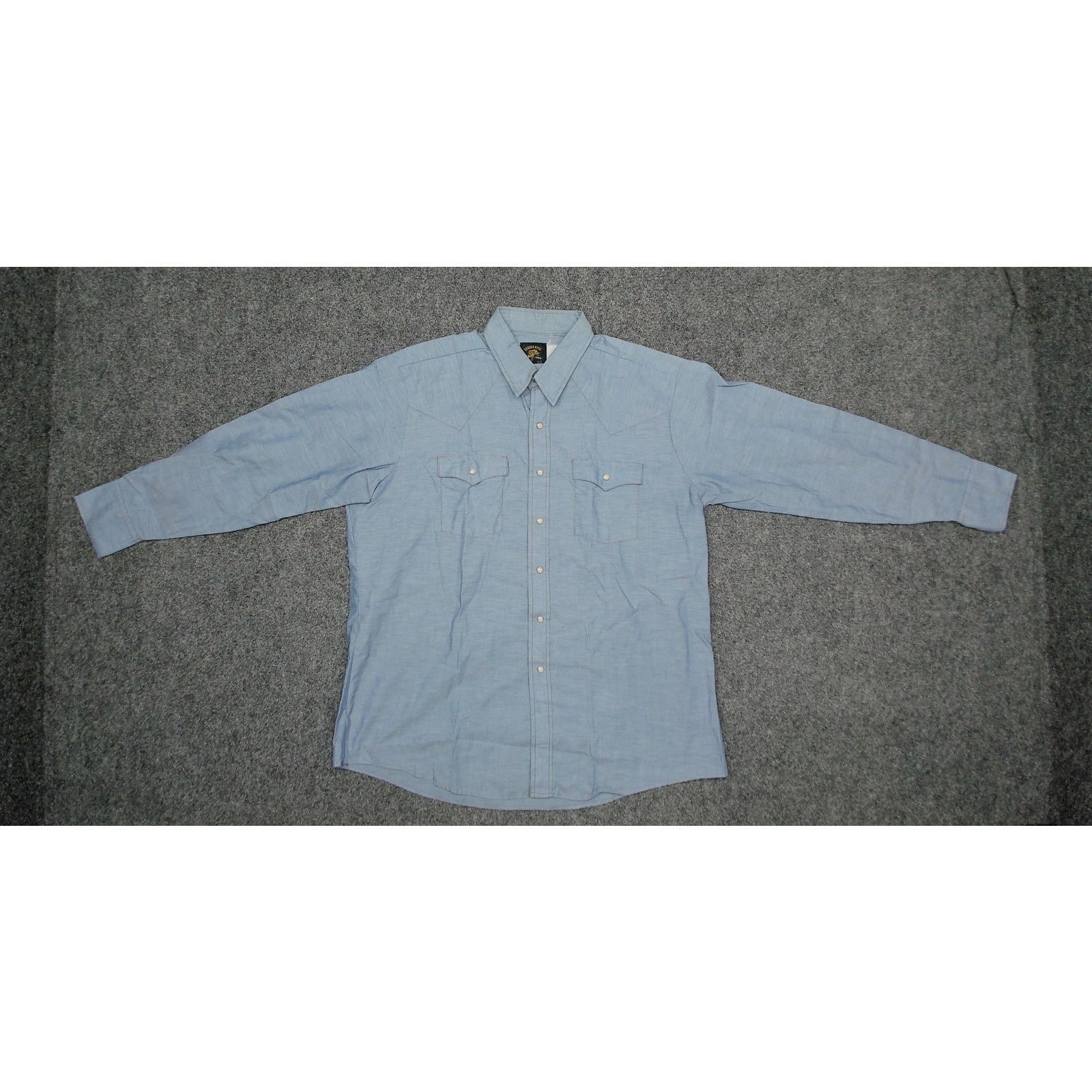 Vintage Vintage 70s Saddle King By Key Western Pearl Snap Shirt Size US XXL / EU 58 / 5 - 5 Thumbnail