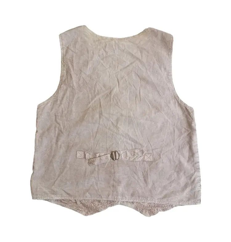 Vintage Vintage Vest Eptemete Embroidery Yarn Contains Some Rayon Size US M / EU 48-50 / 2 - 9 Thumbnail