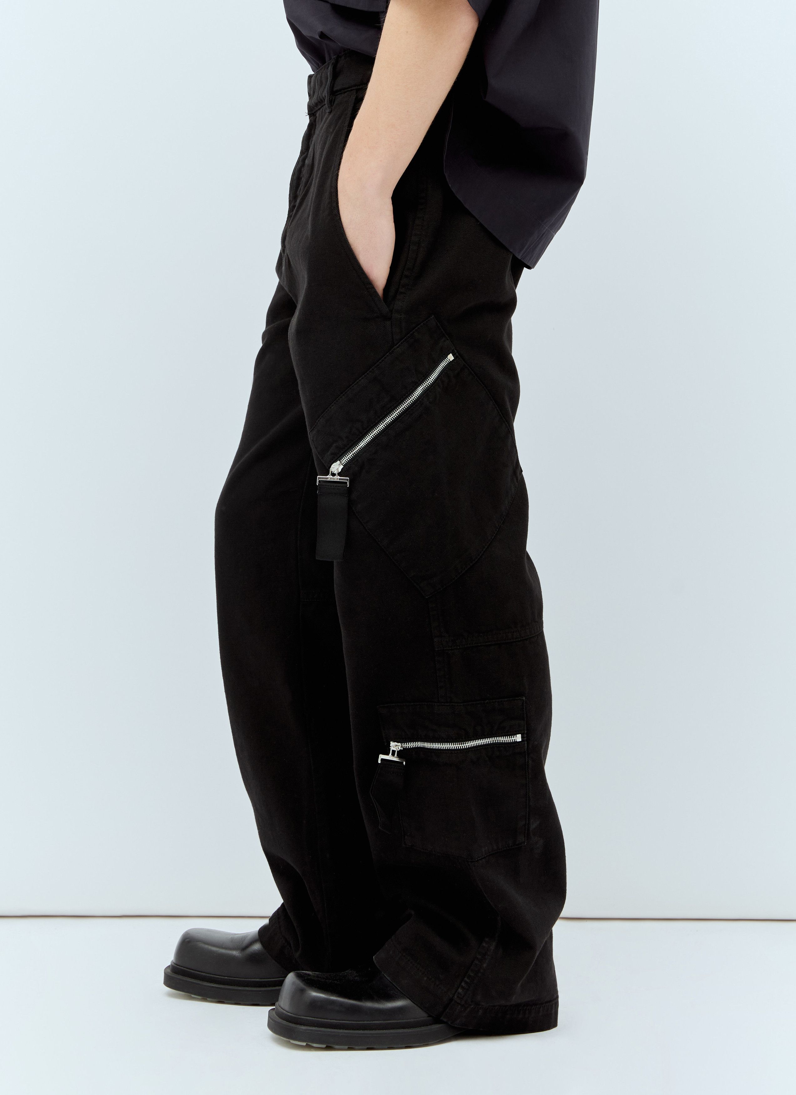 Jacquemus o1s22i1n1024 Cargo Pant in Black Size US 30 / EU 46 - 2 Thumbnail