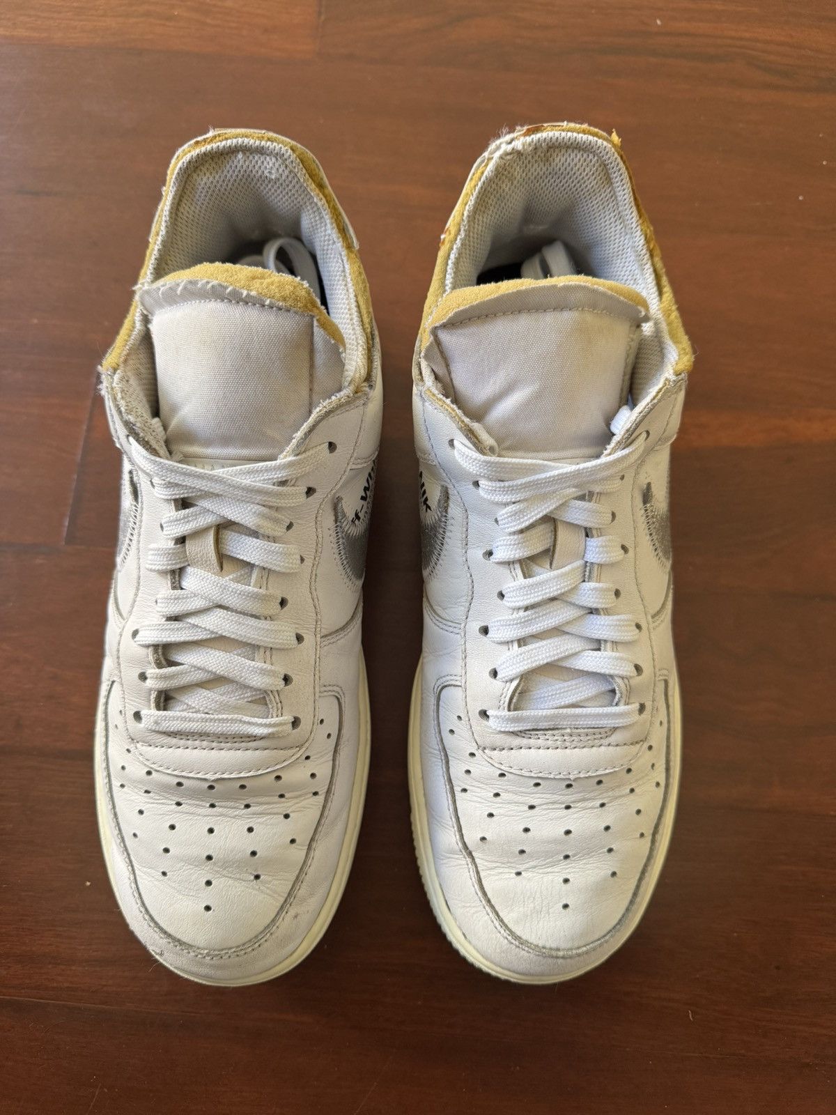 Nike × Off-White OFF WHITE AIR FORCE 1 LOW AF-100 WHITE COMPLEXCON SIZE 8 Size US 8 / EU 41 - 3 Thumbnail