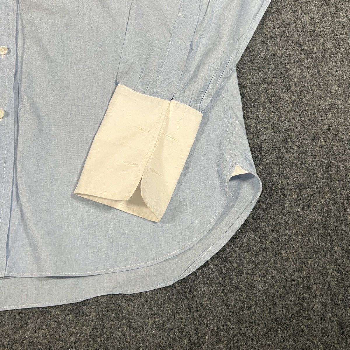 Turnbull & Asser Turnbull and Asser Blue and White Shirt Size US L / EU 52-54 / 3 - 3 Thumbnail