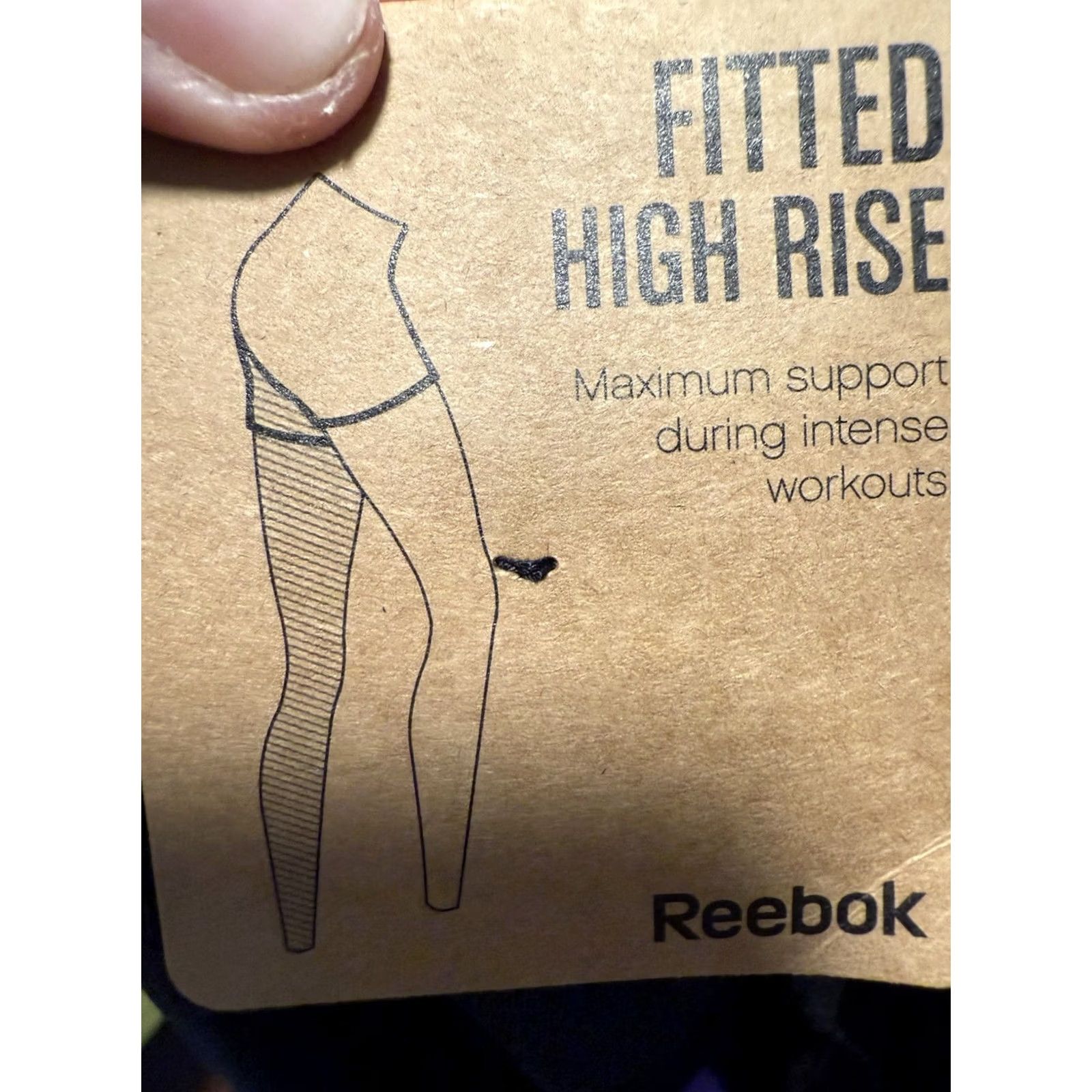 Reebok Reebok Athletic Shorts XS Black Women High Rise New With Tags Size 26" / US 2 / IT 38 - 5 Thumbnail
