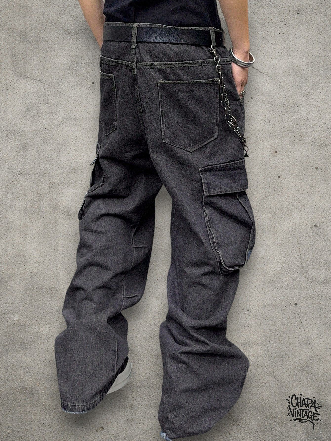Japanese Brand Baggy cargo opium pants Size US 32 / EU 48 - 4 Thumbnail