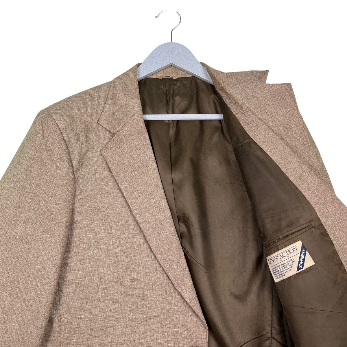 Levi's Vintage Clothing 🔥 VINTAGE LEVIS ACTION SUITS STAPRESS BLAZER Size US M / EU 48-50 / 2 - 10 Thumbnail