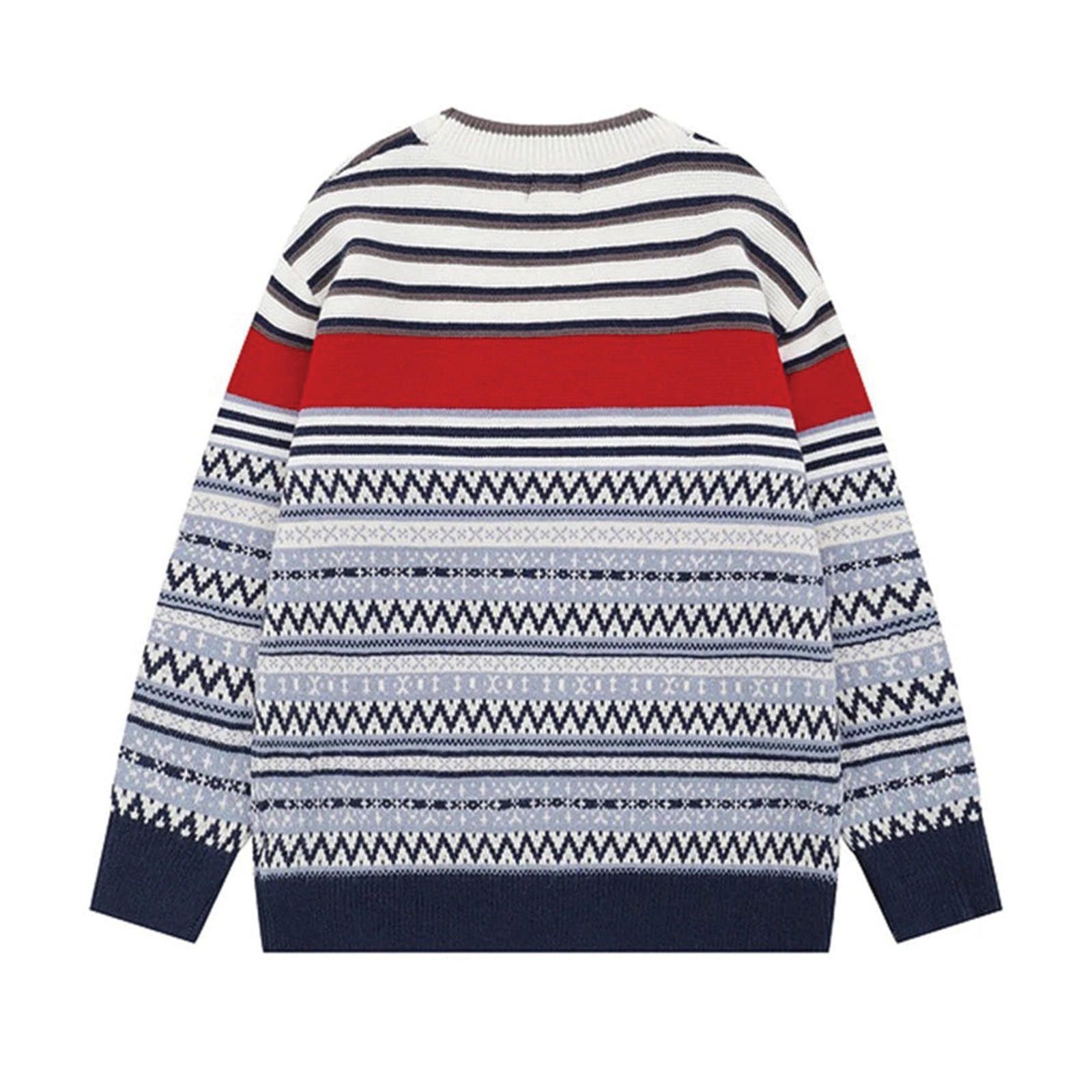 Other The Textured Note Sweater | Stripe-Pattern Cotton Size US M / EU 48-50 / 2 - 2 Thumbnail