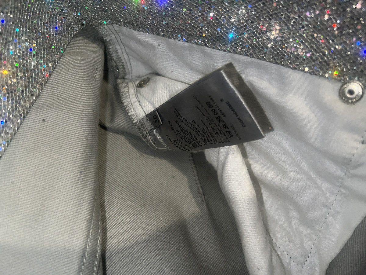 Hedi Slimane Dior SS06 Glitter Denim Size US 30 / EU 46 - 6 Thumbnail