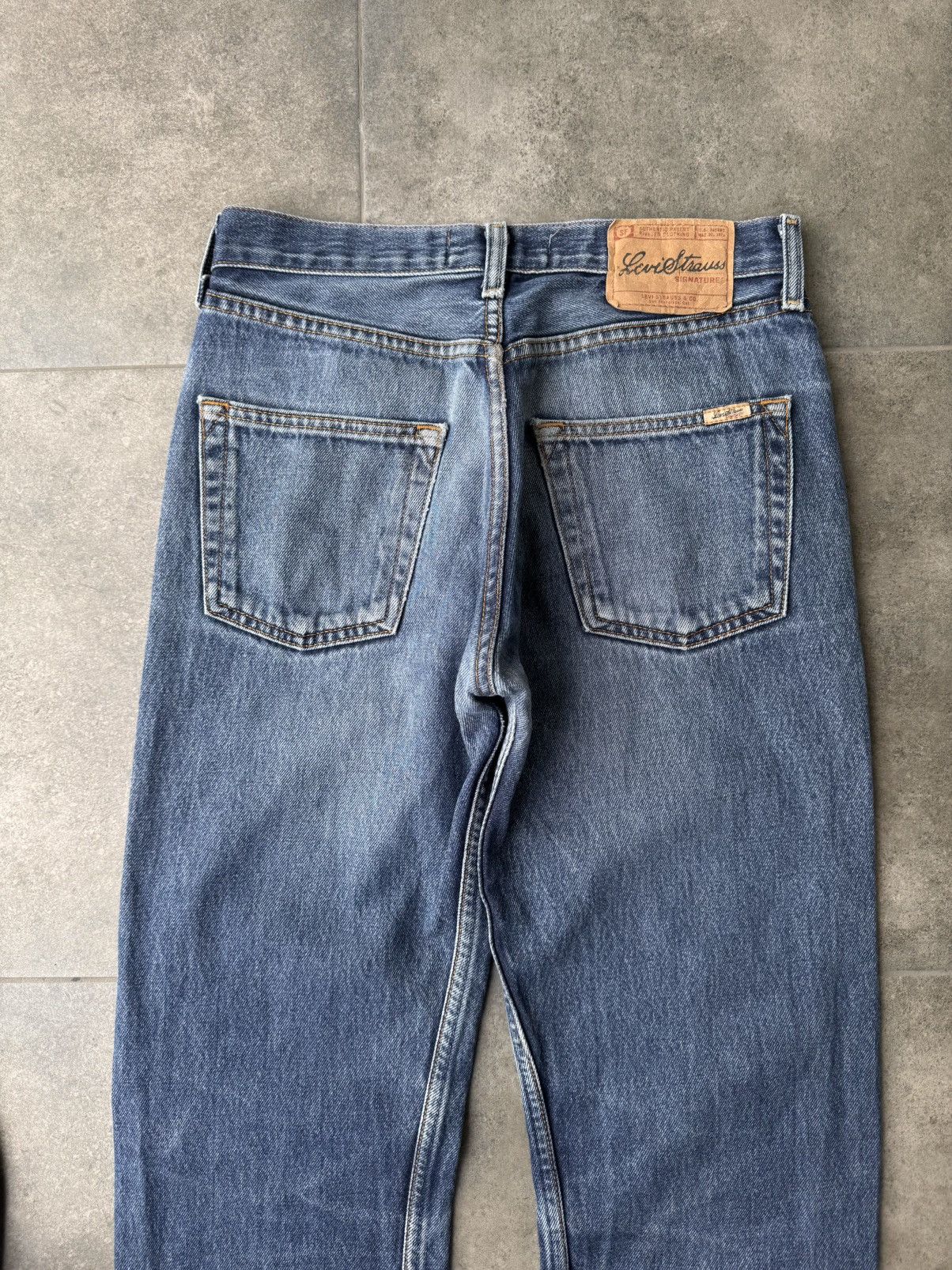 Levi's Vintage Levi's Signature Flared Jeans Washed Y2K Avantgarde Size US 30 / EU 46 - 10 Thumbnail