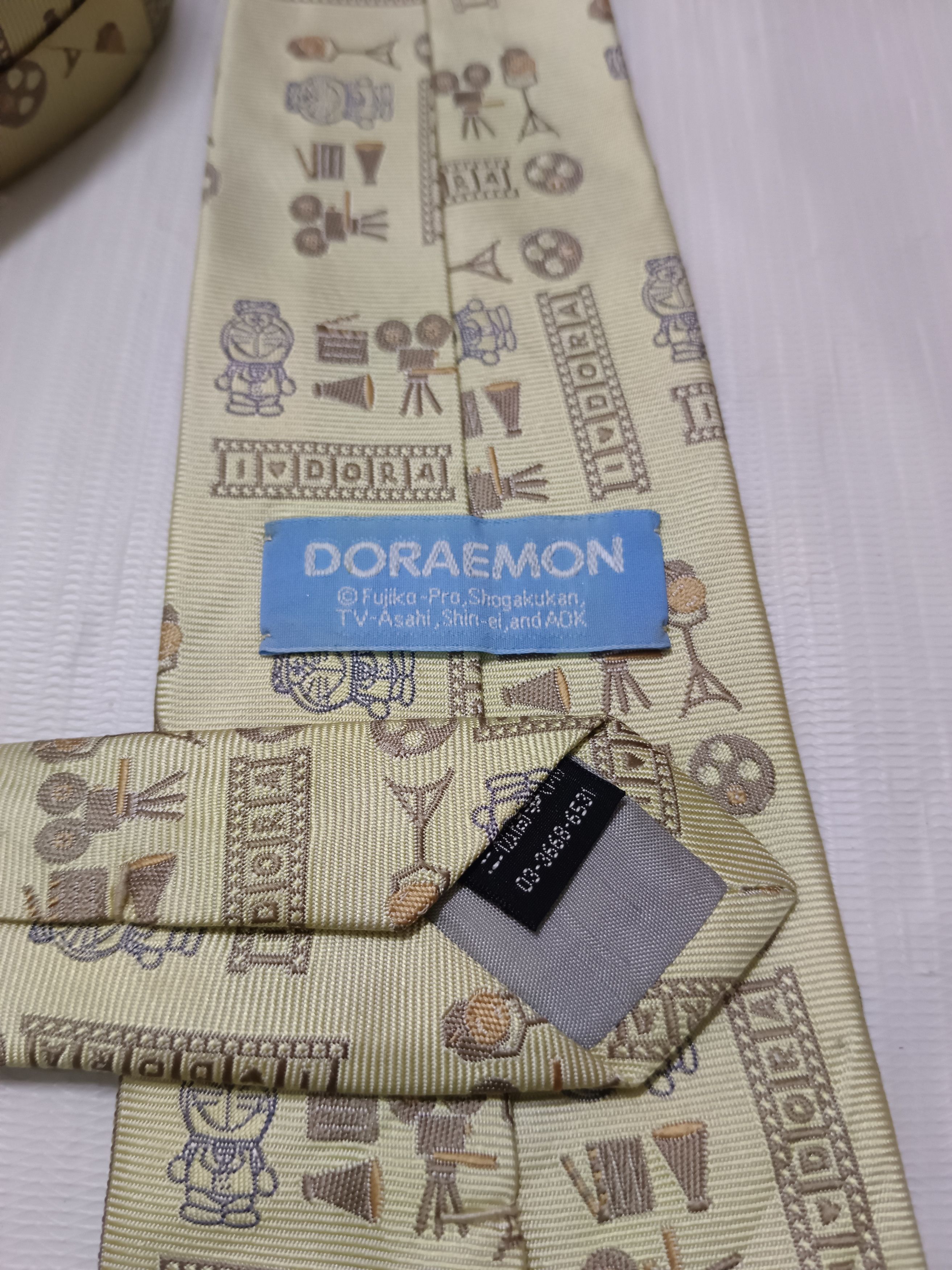 Anime × Japanese Brand Vintage Doraemon Anime Japan Tie Size ONE SIZE - 5 Thumbnail