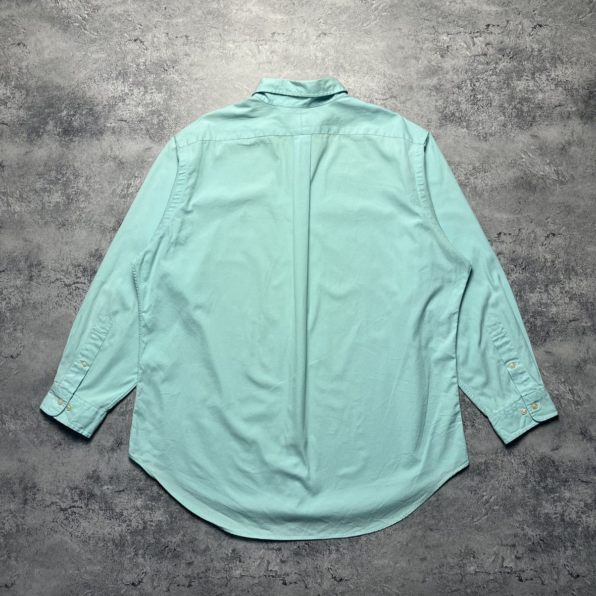 Polo Ralph Lauren Vintage Polo Ralph Lauren Blue Shirt Button Down Streetwear Size US XL / EU 56 / 4 - 14 Thumbnail