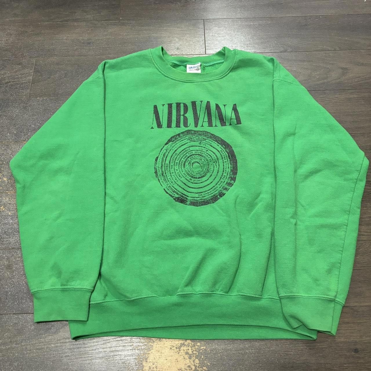 Gildan Vintage nirvana crewneck sweatshirt 00s M Size US M / EU 48-50 / 2 - 3 Thumbnail