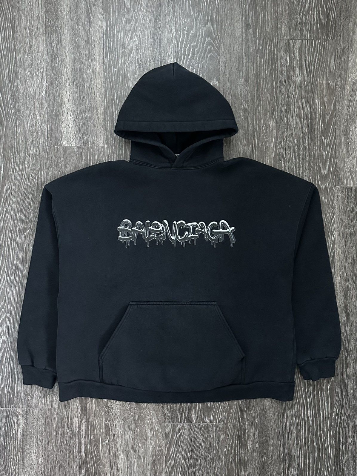 Balenciaga Balenciaga Slime Hoodie Wide Fit - Size 2 | Grailed