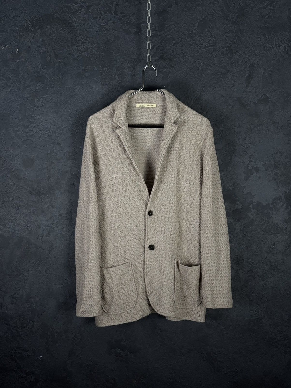 Maurizio Baldassari Maurizio Baldassari Brera Knit Wool Cardigan Sweater Blazer Size US M / EU 48-50 / 2 - 1 Thumbnail