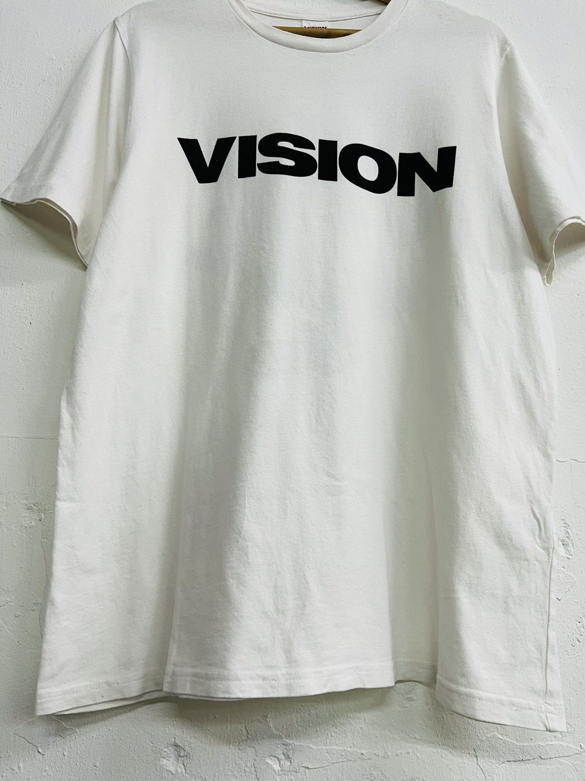 Vintage × Vision Streetwear VINTAGE Y2K VISION STREETWEAR ALL LOGO TEE Size US L / EU 52-54 / 3 - 6 Thumbnail