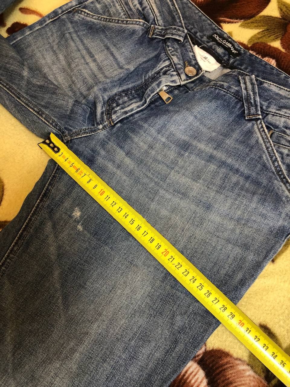 Dolce & Gabbana Vintage Dolce & Gabbana Denim Jeans Baggy Y2K Metal Logo DG Size 32" / US 10 / IT 46 - 11 Thumbnail