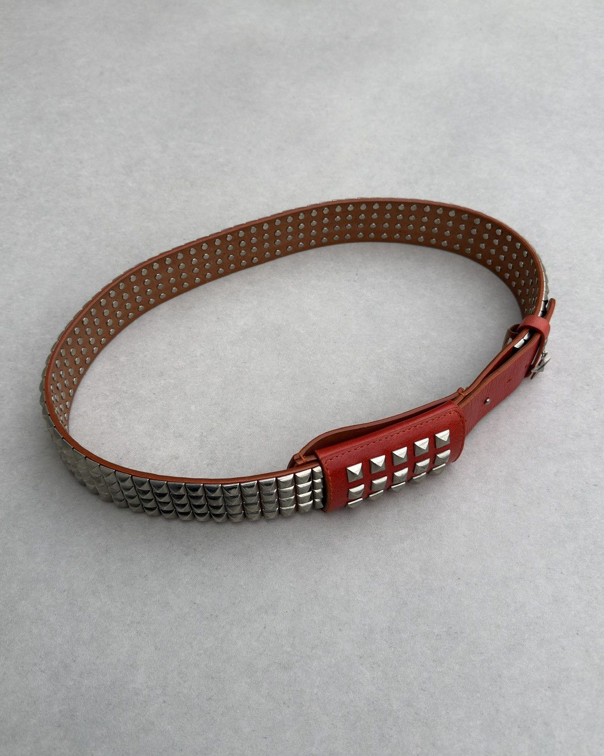 Andrew Mackenzie AW2008 Andrew Mackenzie Studded Punk Leather Belt Size ONE SIZE - 19 Thumbnail
