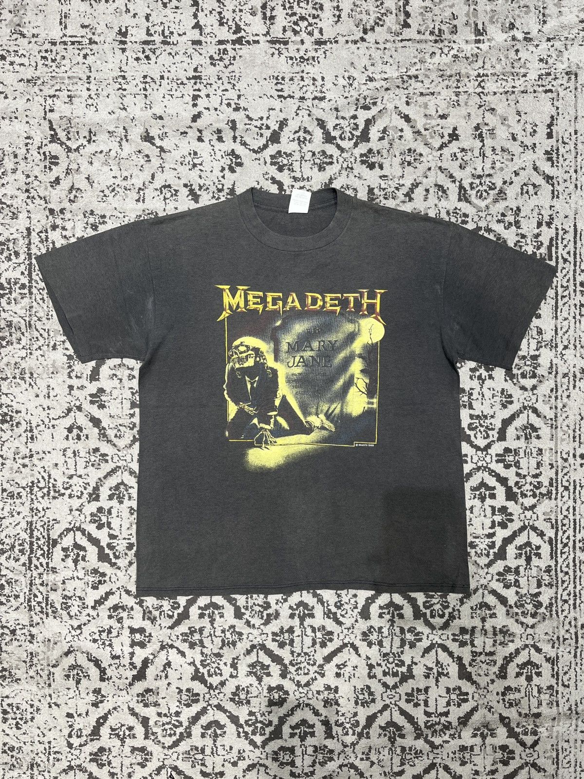 Band Tees × Megadeth × Vintage Vintage 1988 Megadeth “ RIP Mary Jane ” Size US XL / EU 56 / 4 - 1 Thumbnail