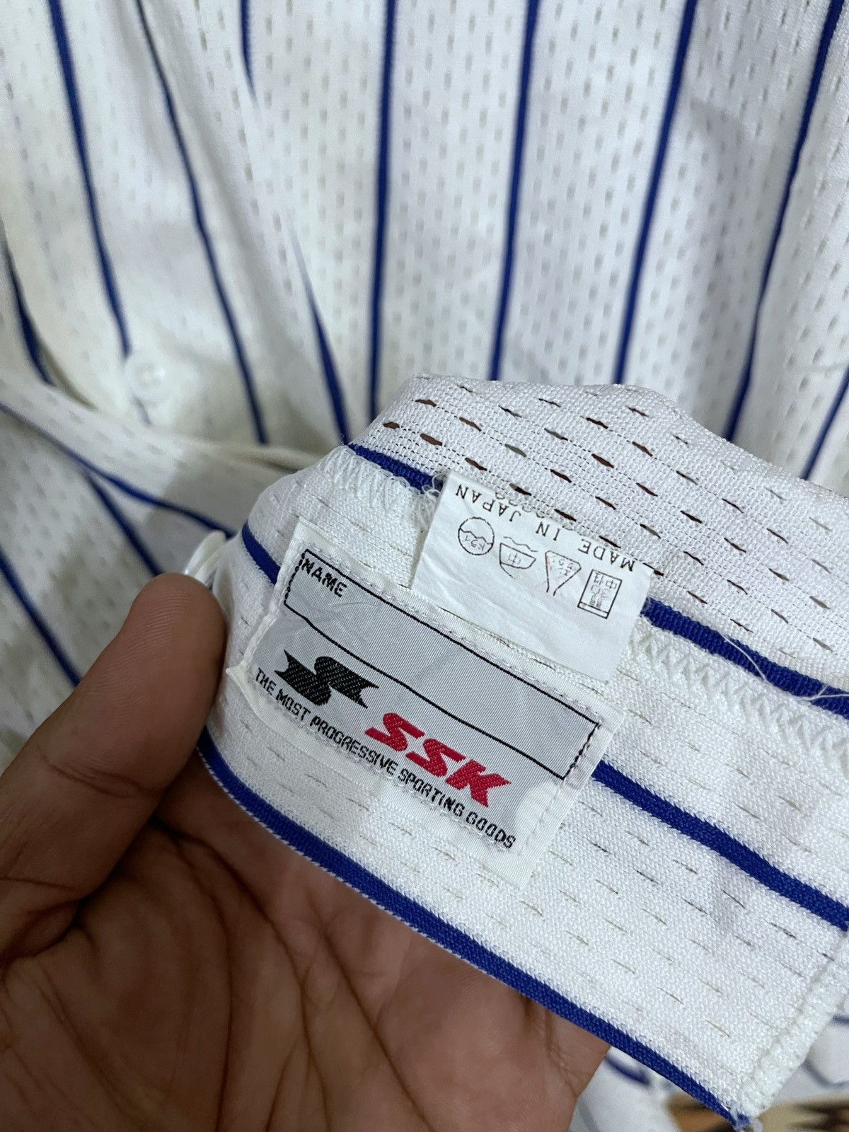 Vintage Vintage Baseball Jersey L Mastiff J League Softball Japan Size US L / EU 52-54 / 3 - 6 Thumbnail