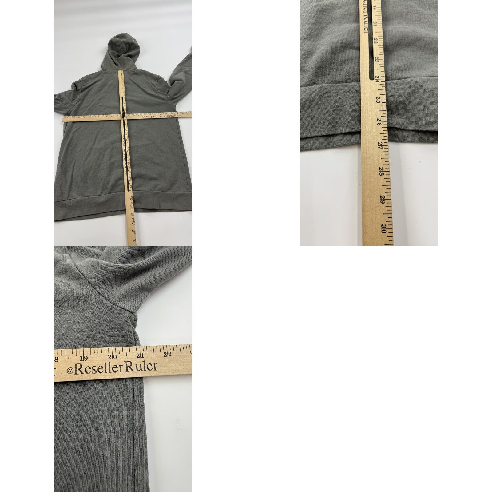 Topman Topman Hoodie Mens Medium Gray Distressed Pullover 100% Cotton Grunge Streetwear Size US M / EU 48-50 / 2 - 8 Thumbnail