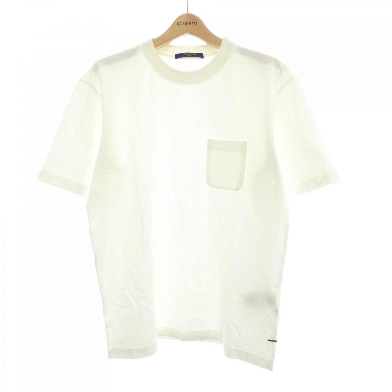 Louis Vuitton Louis Vuitton Louis Vuitton Half Damier T-shirt Textile T-Shirts HJY40WVHI DUTY FREE for USA Size ONE SIZE - 1 Thumbnail