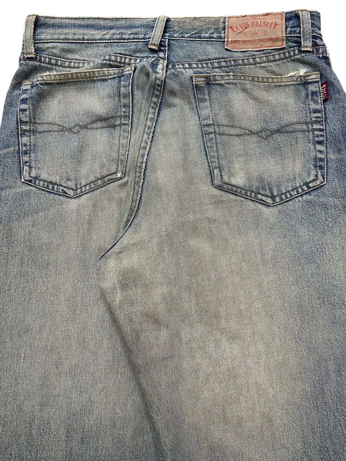 Japanese Brand Vintage Japanese Brand Blue Mud Wash Distress Style Baggy Size US 30 / EU 46 - 6 Thumbnail