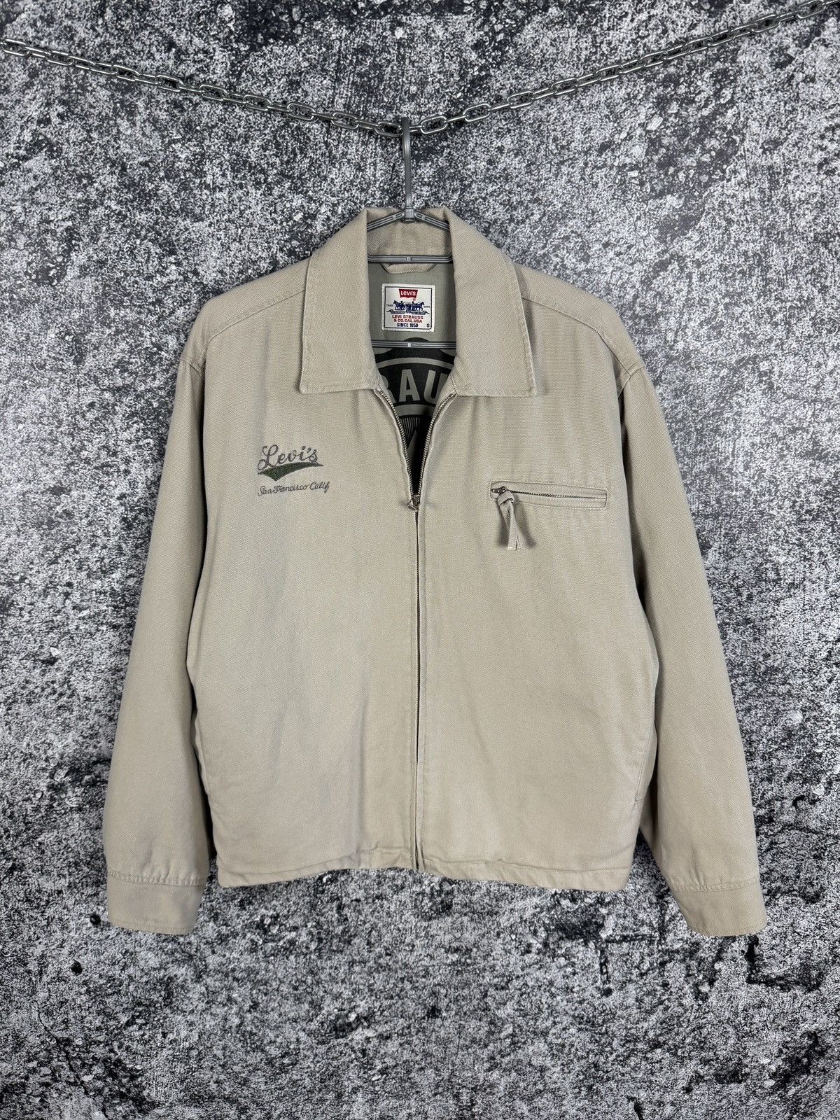 Levi's Vintage Clothing Levis Vintage Full Zip Bomber Jacket 90s Streetwear Size S Size US S / EU 44-46 / 1 - 1 Thumbnail