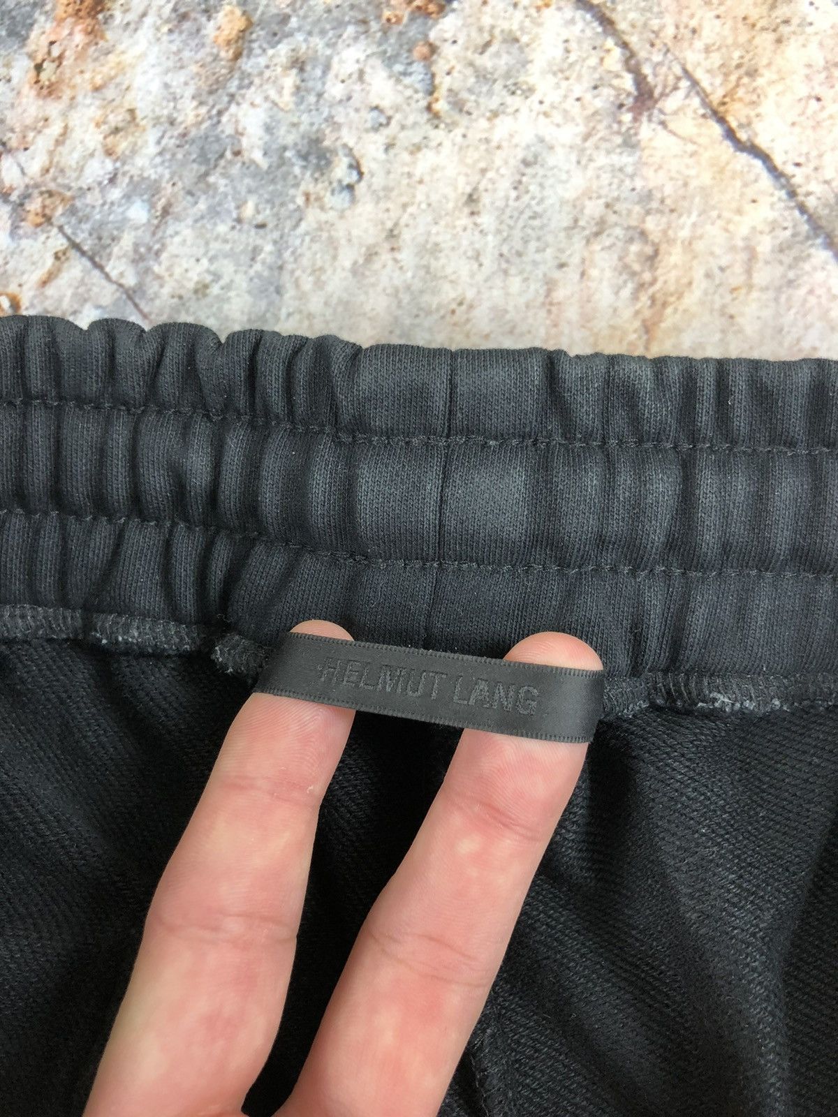 Helmut Lang black shorts