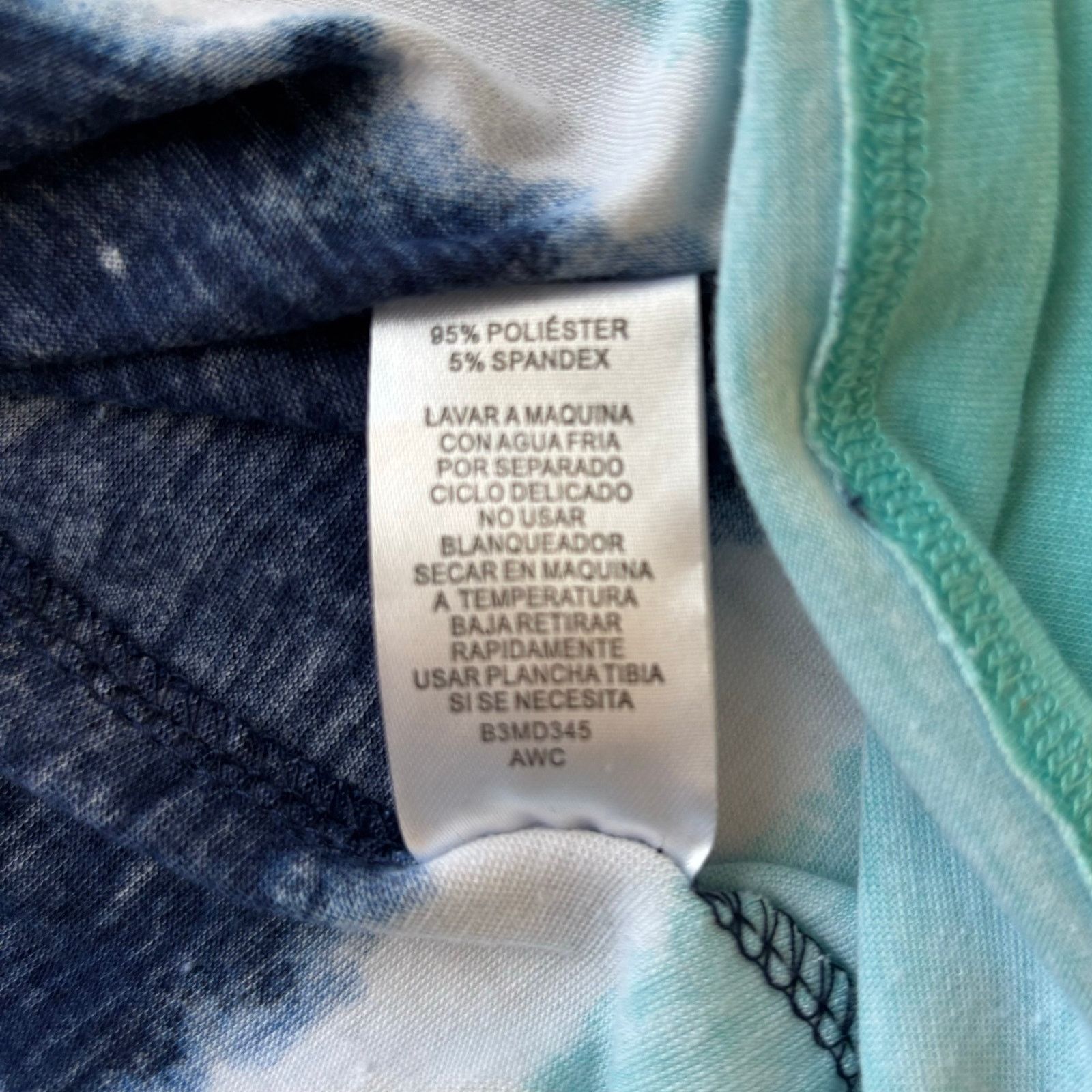 Other 1775 Blue Tie Dye Sundress Lightweight Summer Dress Size XL Size XL / US 12-14 / IT 48-50 - 7 Thumbnail