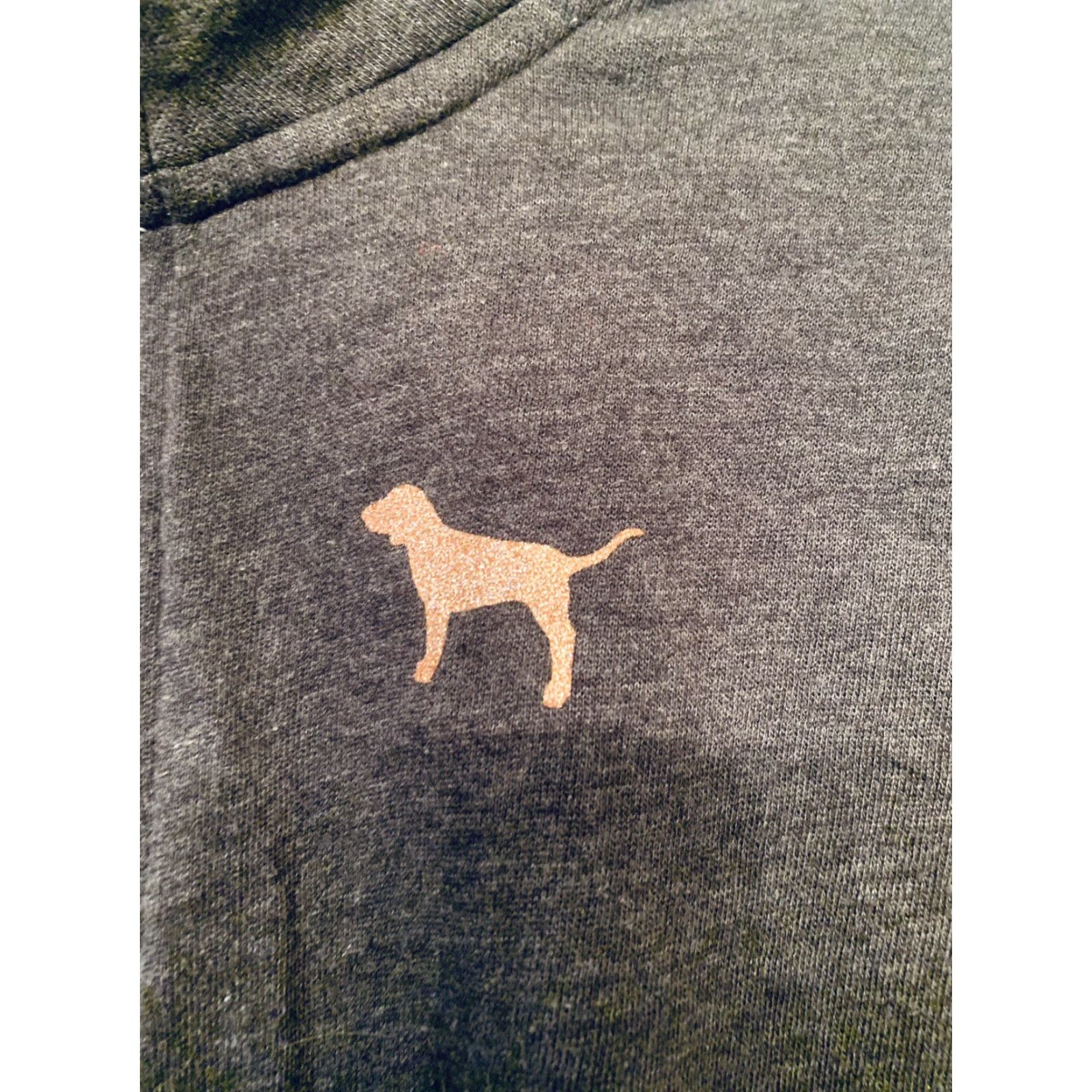 Victoria's Secret Victoria's Secret PINK Sweatshirt Women’s XS Gray 1/4 Zip Long Sleeve Size XS / US 0-2 / IT 36-38 - 2 Thumbnail