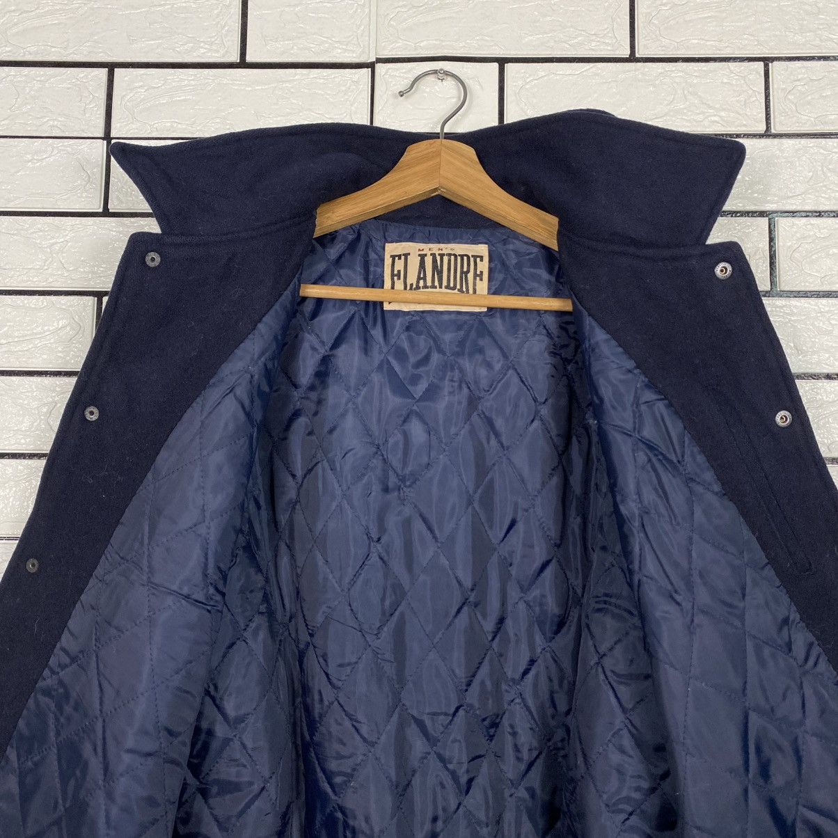 Japanese Brand 🔥VINTAGE WOOL BOMBER JACKET MEN’S FLANDRE ISSEY MIYAKE Size US M / EU 48-50 / 2 - 15 Thumbnail