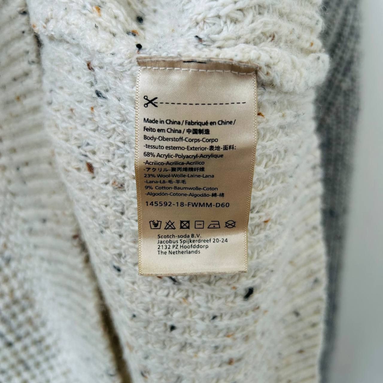 Scotch & Soda Scotch & Soda knitted wool sweater #259 Size US M / EU 48-50 / 2 - 3 Thumbnail