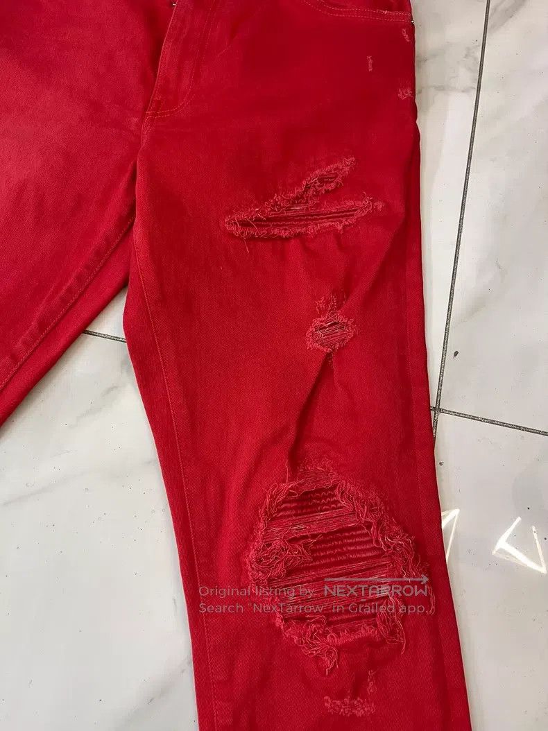Amiri Amiri Size 30 red jeans Size US 30 / EU 46 - 3 Thumbnail