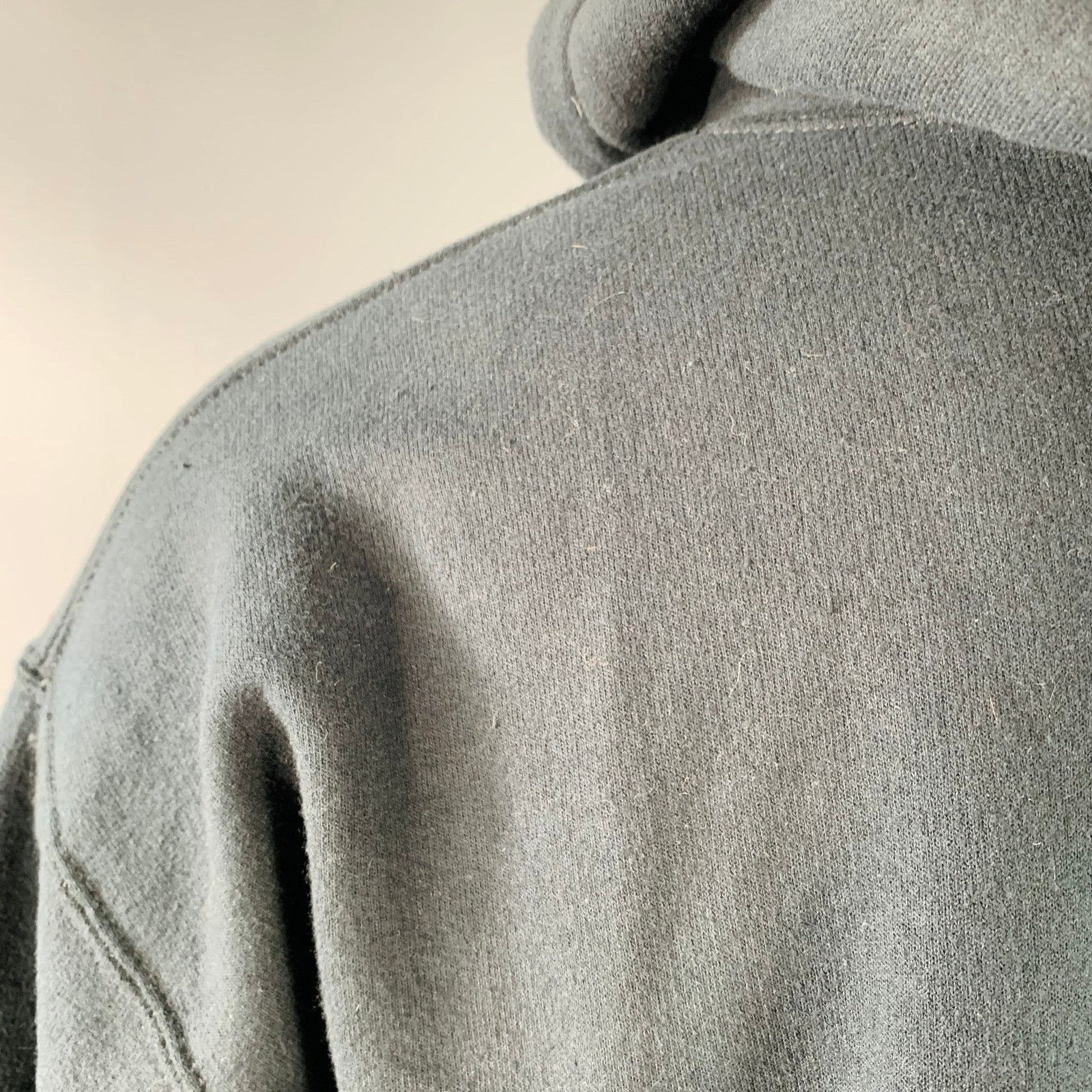 Opening Ceremony M Black White Print Cotton Blend Hooded Sweatshirt Size US M / EU 48-50 / 2 - 5 Thumbnail