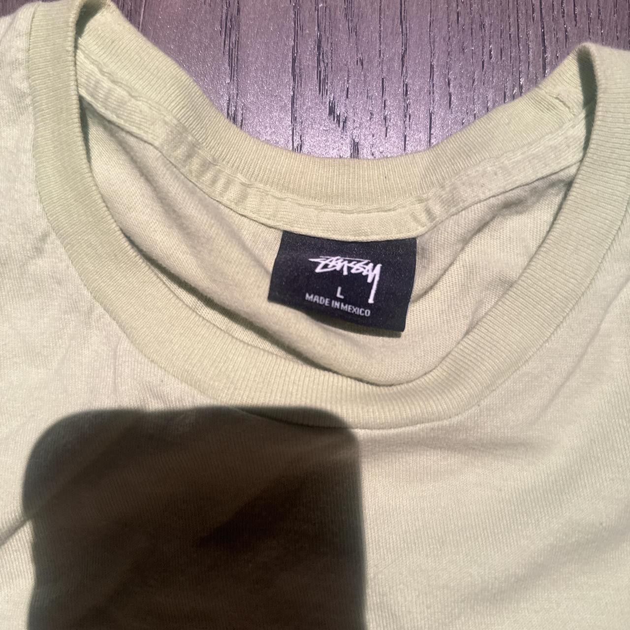 Stussy Stüssy Light Green (Lime) Tee (SZ:L, Barely Used) Size US L / EU 52-54 / 3 - 4 Thumbnail
