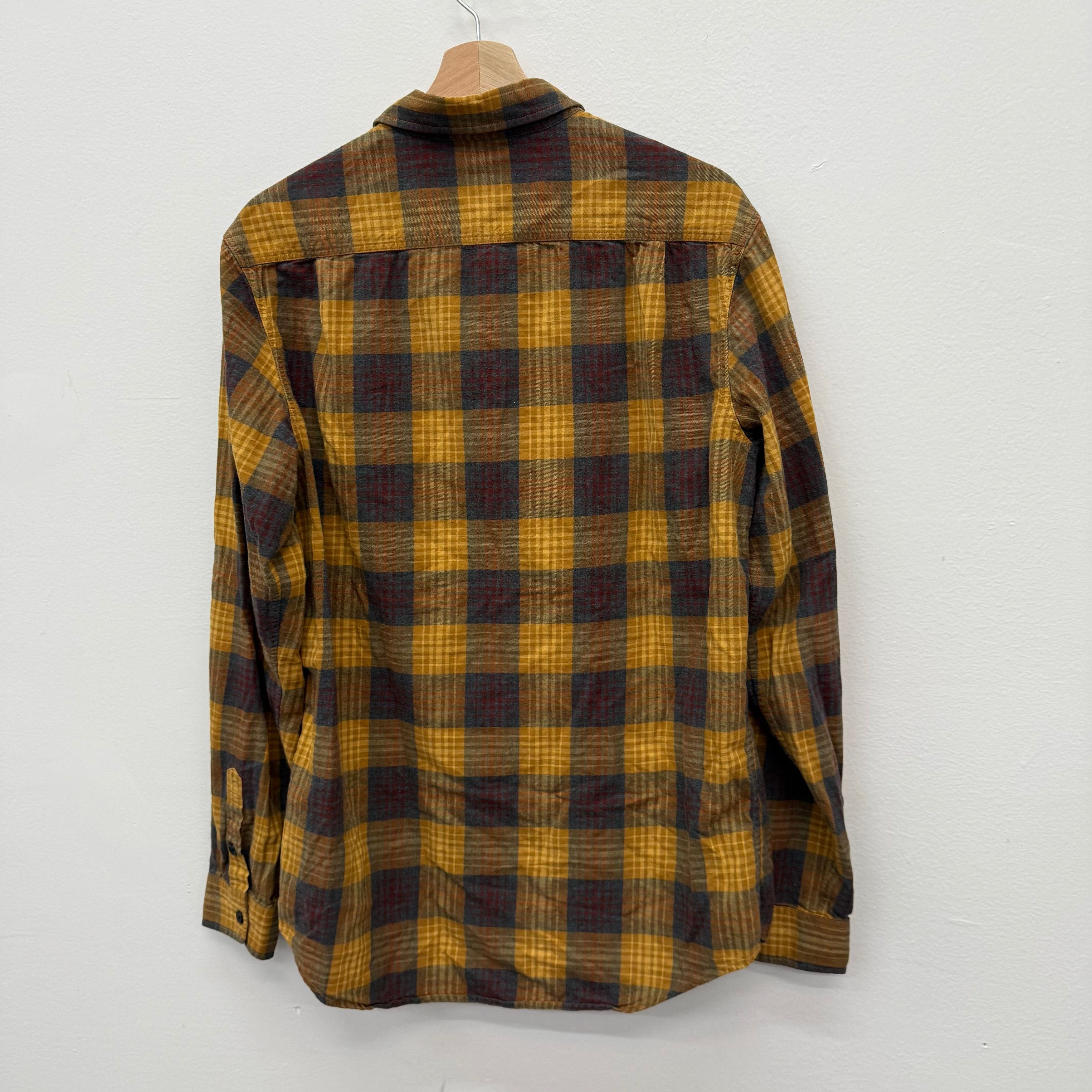 Supreme Supreme Flannel Longsleeve Shirt Yellow - Size L Size US L / EU 52-54 / 3 - 2 Thumbnail