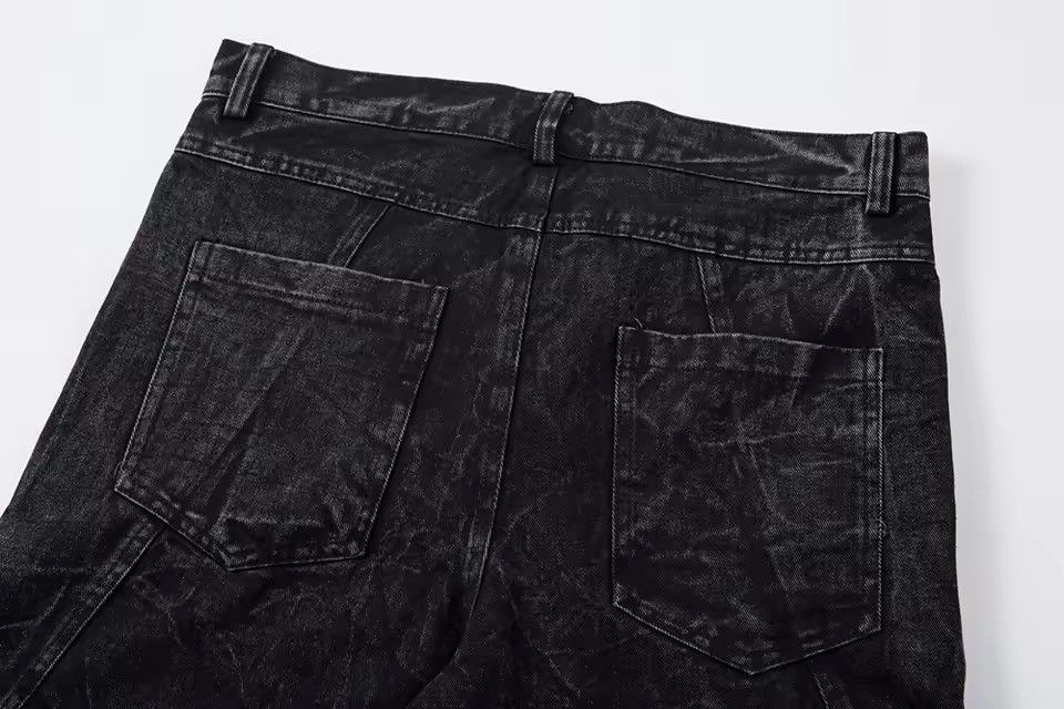 Jean Washed Wide Leg Streetwear High Street Jeans Trousers Size US 31 - 4 Thumbnail
