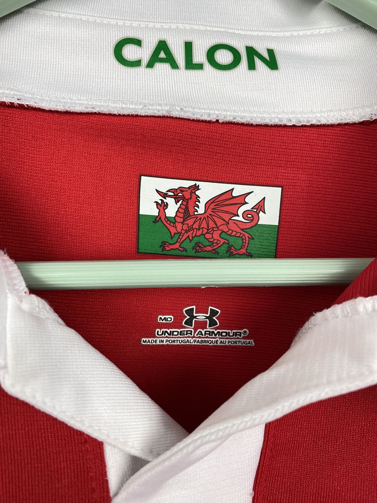 Under Armour Wales Rugby Union 2008 2009 Under Armour Jersey Shirt Size US M / EU 48-50 / 2 - 5 Thumbnail