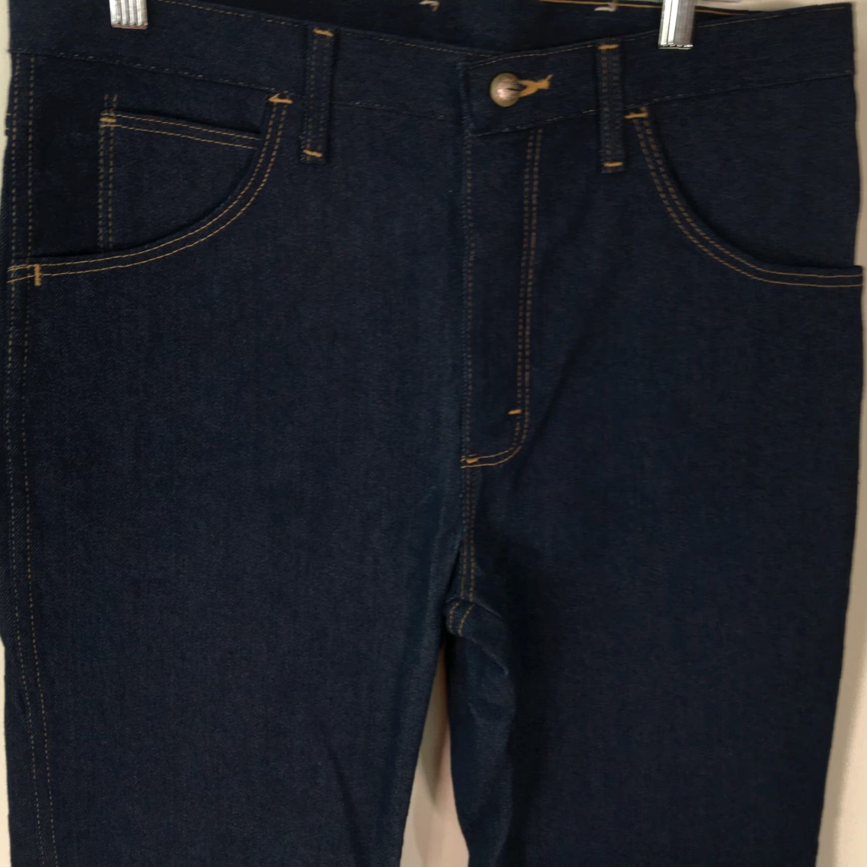 Wrangler Wrangler Rugged Wear Mens Casual Regular Stretch Straight Denim Blue Jeans 34X30 Size US 34 / EU 50 - 3 Thumbnail