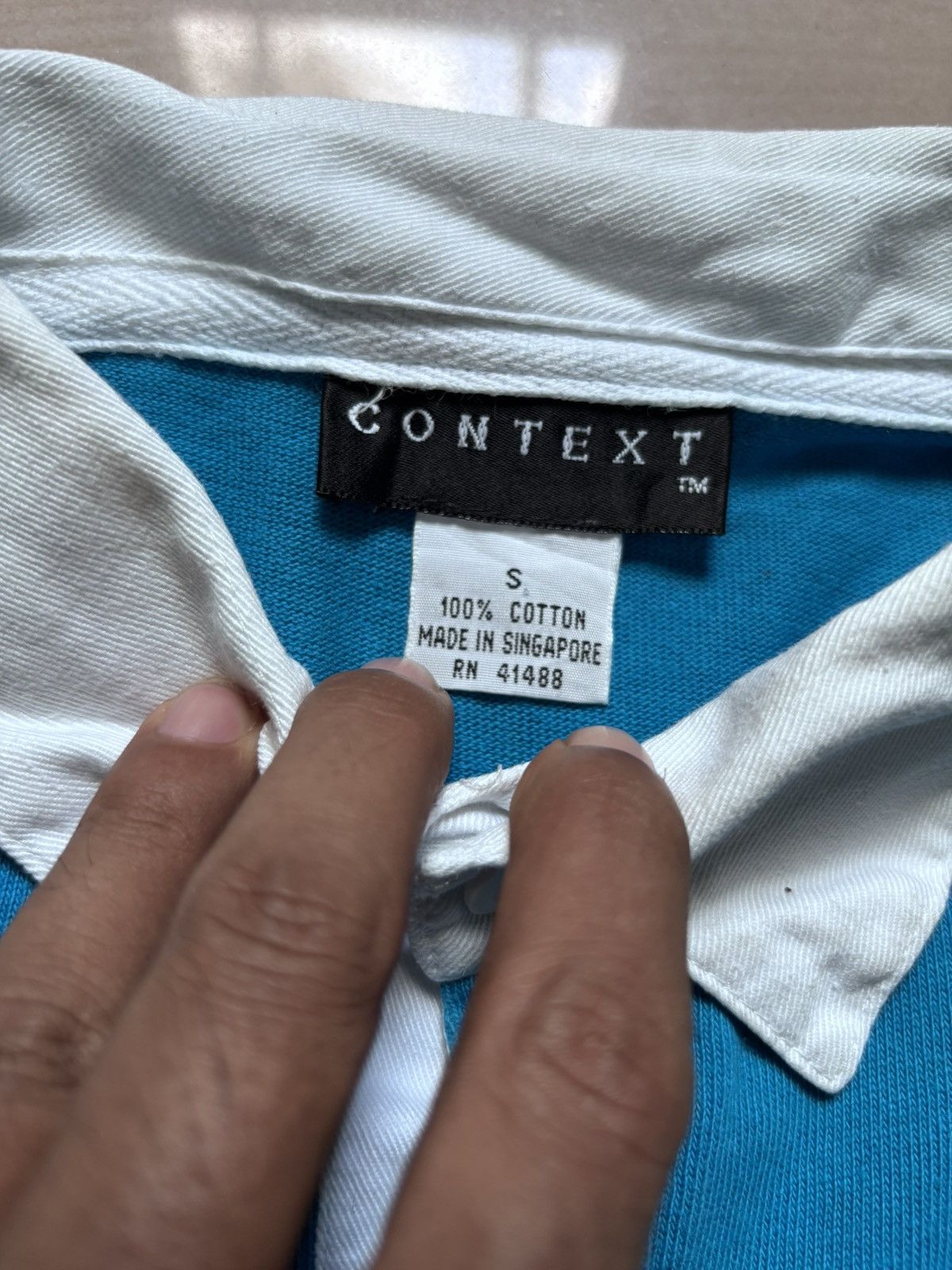 Other Vintage Context Striped Rugby Shirt Size US S / EU 44-46 / 1 - 3 Thumbnail