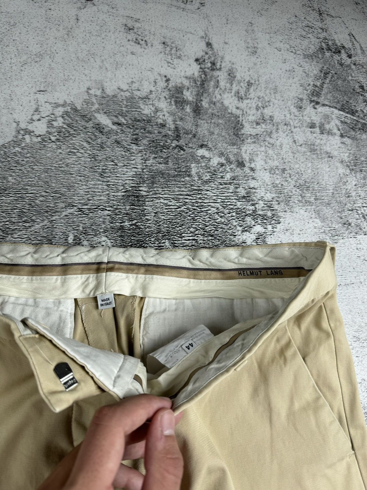 Helmut Lang Helmut Lang 1990S Flat Front Very Rare Trousers Bottoms Pants Size 30" / US 8 / IT 44 - 15 Thumbnail
