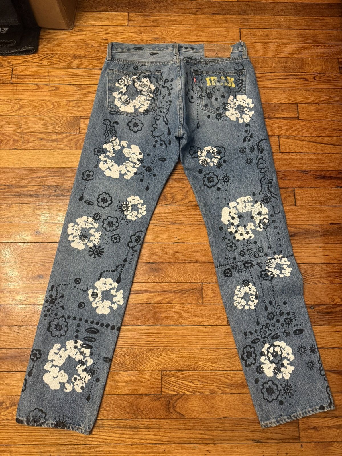 DENIM TEARS Denim Tears Irak Jeans Size 34/34 Size US 34 / EU 50 - 8 Thumbnail